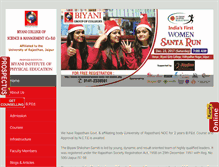 Tablet Screenshot of bcsmjaipur.com